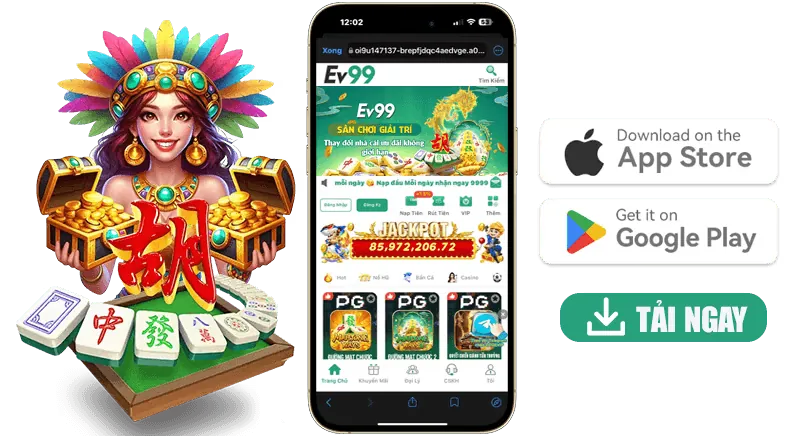 Thưởng nổ hũ và bắn cá ev999
